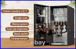 Commercial 3 Flavor Instant Fully Automatic Self Coin Coffee Vending Machine USA