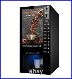 Commercial Automatic Coin 8 Flavor Hot Instant Tea Coffee Vending Machine NEW