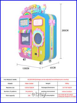 Commercial Cotton Candy Machine+Sugar Coin Operated Vending Cotton Candy Machine