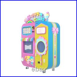 Commercial Cotton Candy Machine+Sugar Coin Operated Vending Cotton Candy Machine