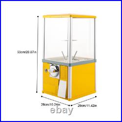 Commercial Gumball Candy Bulk Vending Machine with Removable Canisters Dispenser