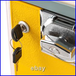 Commercial Gumball Candy Bulk Vending Machine with Removable Canisters Dispenser