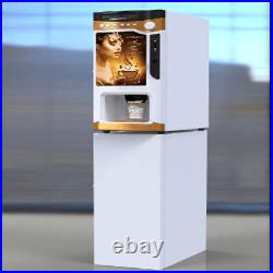 Commercial Public Area Hot Coffee Tea Coin Operated Commercial Vending Machine