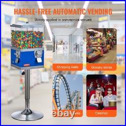 Commercial Vending Machine, Four Compartment Rotatable Gumball and Candy Dispense