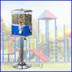 Commercial Vending Machine, Four Compartment Rotatable Gumball and Candy Dispense