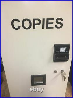 Copies Vending Machine, With Coin Co Bill Reader And Coin Pro 3 Change Machine