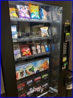 Crane GPL 490, Mei, Vending Machine, Combo, Drinks, Snacks, CPI, 6 Tube Coin Mechanism