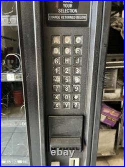 Crane National 168 Snack Vending Machine 28 Selections, $5 Bill Acceptor