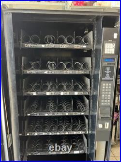Crane National 168 Snack Vending Machine 28 Selections, $5 Bill Acceptor