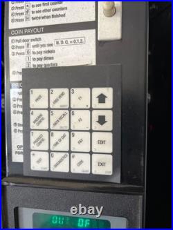 Crane National 168 Snack Vending Machine 28 Selections, $5 Bill Acceptor