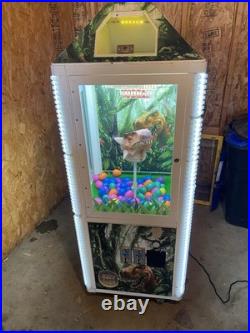 Dinosaur World Coin Operated Egg 2 Capsule Vending Machine