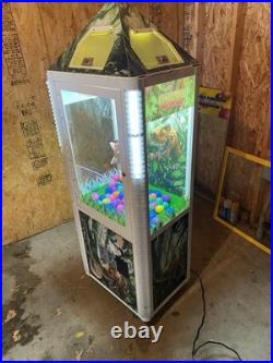 Dinosaur World Coin Operated Egg 2 Capsule Vending Machine