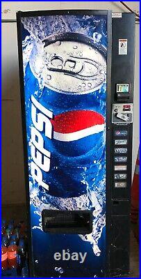 Dixie Narco 276E MC Pepsi Beverage Soda Vending Machine