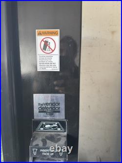 Dixie-Narco 501E Can Vending Machine Waterfall Graphic Bill Coin Acceptor