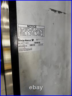 Dixie-Narco DN 501E T/SII-9 Refrigerated Can Soda Vending Machine Works Great