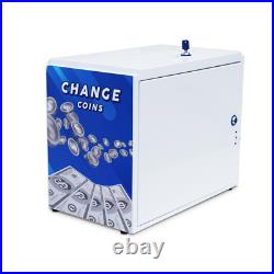 Dollar bill change machine fits 3,000 quarters $750 bills exchange dollars/coins