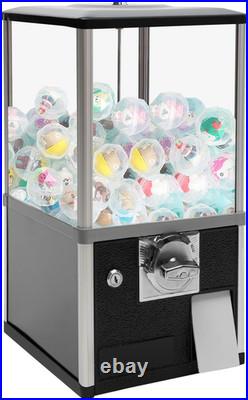 Double-Sided Capsule Toy Vending Machine, Gumball Machine for Kids, Coin Operated