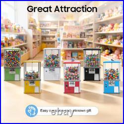 Double-Sided Capsule Toy Vending Machine, Gumball Machine for Kids, Coin Operated