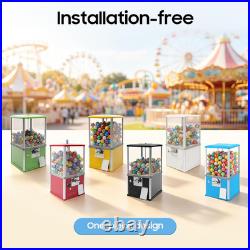 Double-Sided Capsule Toy Vending Machine, Gumball Machine for Kids, Coin Operated