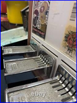 ESD Triple Head Sticker & Tattoo Vending Machine with 3 Coin Mechanisms