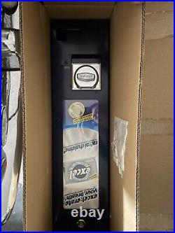 Excel Gum Mechanical Vending Machine -Brand new in Box-$2 Coin op- WITH KEY