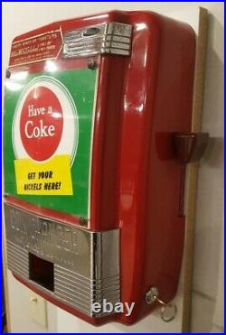 Excellent Fully Working! Vendo Coin Changer Coca Cola Nickel