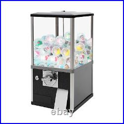 Freestanding 45-50mm Capsule Toys Vending Machine 2x25Cents Coin Gumball Machine