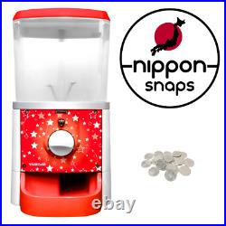 Gacha capsule machine from Japan 100 coins included Made in Japan