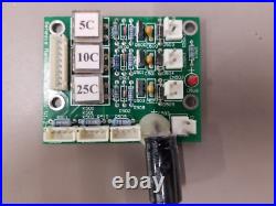 Genesis Combo Vending Machine Coin Mech Board Fully Tested Fully Working