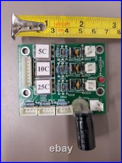 Genesis Combo Vending Machine Coin Mech Board Fully Tested Fully Working