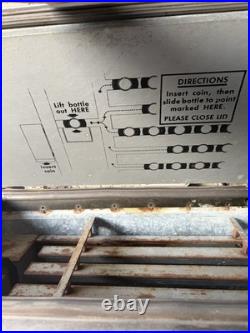 Glasco Coca-Cola Vintage Red Coin-Operated Soda Vending Machine