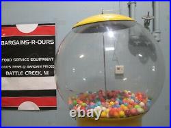 Global Gumball H. D. Commercial Coin Operated Dubble Bubble Gum Ball Machine