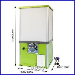 Green 20.87 Height DIY Capsule Vending Machine for Game Stores Huge Capacity