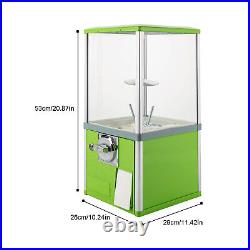 Gumball Machine 3-5.5cm Bulk Candy Vending Machine 800 Coins with key Retail Store