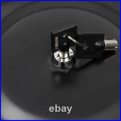 Gumball Machine 360° Rotation Vending Coin Bank Vintage Candy Dispenser Black