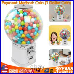 Gumball Machine Candy Twister Ball Dispenser Vending Machine With Coin Bank USA