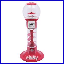 Gumball Machine Coin Operated Capsule Toy Candy Dispenser Triple Vending Machine