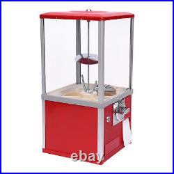 Gumball Machine Gumball Coin Bank Vintage Vending Machine Stand Big Capsule Red