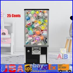 Gumball Machine Vending Coin Bank Vintage Candy Dispenser, Black