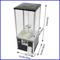 Gumball Machine Vending Coin Bank Vintage Candy Dispenser, Black Gumball Machine Vending Coin Bank Vintage Candy Dispenser, Black