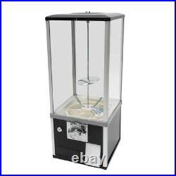Gumball Machine Vending Coin Bank Vintage Candy Dispenser, Black New Gumball Machine Vending Coin Bank Vintage Candy Dispenser, Black New