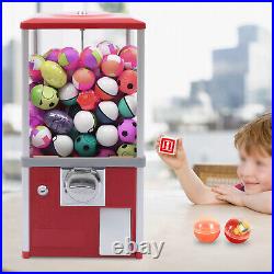 Gumball Machine Vintage Coin Bank Big Capsule 1.1-2.1Candy Vending Dispenser