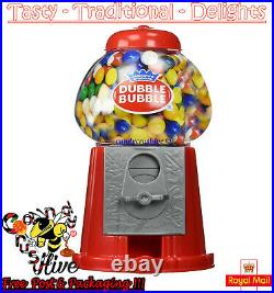 Gumball Vending Machine Gum Dispenser Toy Coin Bank 80g Bubble Gum Included