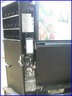 HEALTHIER 4 U COMMERCIAL DRINK/SNACKS VENDING MACHINE withCOIN/CARD/BILL ACCPTR