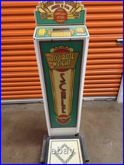 Impulse Industries Coin Operated Weight Scale Vending Machine Arcade Lot of 3