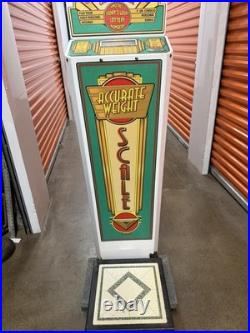 Impulse Industries Coin Operated Weight Scale Vending Machine Arcade Lot of 3
