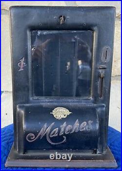 Krema 1915 Matchbox Coin-operated Vending Machine