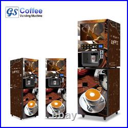 LCD Coffee Vending Machine Coin and Bill Operated, Money Making Machine