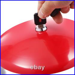 LM-110 Capsule Toy Vending Machine Coin Operated Clear Red Freestanding