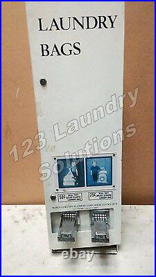 Laundry 50¢ & 70¢ Bags Dispenser, Vending Machine Refurbished